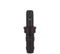 Lente de Zoom de montaje en C con aumento ajustable, 100X, 130X, 180X, 200X, 300X, 360X, for HDMI, VGA, USB, cámara de microscopio de vídeo Industrial(600X)