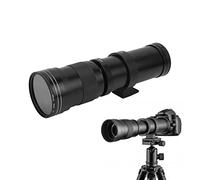 Lente de Zoom Manual de Sustvita para Pentax, 420-800 mm f / 8.3-16 Lente súper teleobjetivo, Cuerpo de aleación de Aluminio, Compatible con Montura T2, Agradable para Eventos