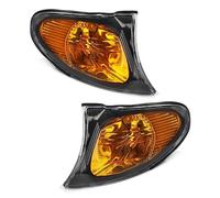Lente del faro Compatible Con BMW Para Serie 3 E46 2002-2005 Cubierta De Lente De Luz De Giro De Esquina OEM: 63137165859 63137165860(A pair)