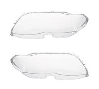 Lente Faro Coche Cubierta Para X5 E53 2004 2005 2006 1 Par De Cubiertas Faros Delanteros Transparentes, Pantalla Lámpara 63117166803