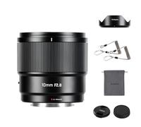 Lente Gran Angular 7artisans AutoFocus 10 mm F2.8 APS-C Compatible con Apertura automática/Manual y reconocimiento Facial/de Ojos, Compatible con Sony FS5/FS7/FS7M2/FS5M2K/A3000/A5000/A6000
