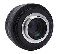 Lente gran angular CCTV C Mount, negro 25 mm F1.8 Mini CCTV C Mount Home Lente electrónica de aleación de aluminio 25 mm F1.8, para cámara Sony NEX Sony NEX DSLR interior y(black)