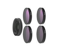 Lente Gran Angular de 185° Compatible con dji Osmo Nano CPL ND8 ND16 | Filtros macro ND32 ND64PL STAR NIGHT 15X, modelo nano, visión ultra amplia(5PCS2)