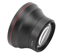 Lente Gran Angular de 58 Mm 0,43X, Lentes de Cámara de Apertura, Diseño de Revestimiento Multicapa Vidrio óptico con Aumento Macro Conversión Universal Primer Plano Profesional