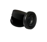 Lente gran angular para DJI Osmo Action 6, lente de cámara de visión ultra amplia de 185 grados, vidrio óptico sin distorsión con marco negro para accesorios de fotografía de cámara de acción