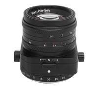 Lente Inclinable F1.4 de 50 Mm, Lente Vertical Inclinable de Medio Cuadro de Gran Apertura, Enfoque Manual, para Cámara con Montura FX X A3 X A5 X A7 X M1 X M2