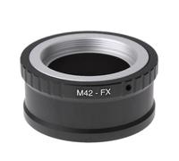 Lente M42-FX compatible con montura Fujifilm X para Fuji X-Pro1, X-M1, X-E1 y X-E2. Anillo adaptador