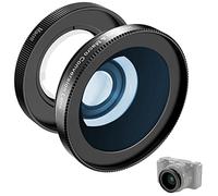 Lente macro 2 en 1 de 18 mm HD gran angular/10x compatible con cámaras Sony ZV-1F, Sony APSC ZV-E10 y A5000/6000 Series
