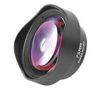 Lente macro con clip de 75 mm para teléfonos móviles - Aumento x 10 - Amplia compatibilidad para joyas en flor
