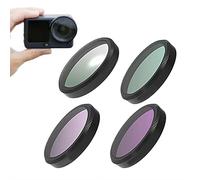 Lente macro de liberación rápida de 15x, innovador accesorio de liberación rápida, utilizado para tomas detalladas de flores, hierba, fidelidad de imagen superior y nitidez (juego de 4 piezas macro de