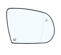 Lente Marcha Atrás Espejo Cristal Para Jeep Para Compass 2017 2018 2019 2020 Accesorios Para Automóviles Espejo Retrovisor Lateral Con Calefacción Lentes(Only Right)