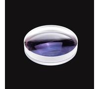 Lente Objetivo Refractor de película Azul de Doble separación D90 F500 for telescopio astronómico de Bricolaje, Calibre de 90 mm, Longitud Focal de 500 mm