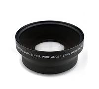 Lente ojo de pez de 67 mm 0,43 x súper gran angular con parte macro y tapa delantera y trasera para cámaras réflex digitales DSLR 0,43 x lente de conversión súper gran angular con macro accesorio de