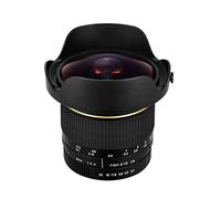 Lente ojo de pez de 8 mm f3.0 APS-C enfoque manual ultra gran angular para APS-C compatible con cámara Canon