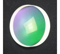 Lente óptica acromática doble convexa doble de 41 mm de diámetro, longitud focal, 156 mm, para objetivo de telescopio astronómico