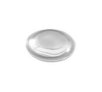 Lente óptica convexa a prueba de calor con alta transmisión para módulo de luz LED, cubierta de cuentas de cúpula | Amplificador Clear Insert para enseñanza de ciencia, enfoque de proyecto