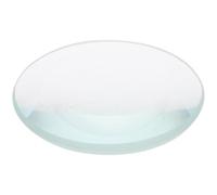 Lente óptica convexa doble, 50 mm de diámetro y 100 mm de longitud focal, ideal para experimentos educativos en escuelas y laboratorios, lente óptica convexa doble, óptica de grado de laboratorio