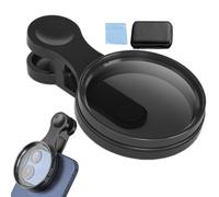 Lente polarizadora circular, filtro de montaje Pp, potenciador móvil, óptico de corte de deslumbramiento de 52 mm con impulso de saturación vívida, kit creativo para videos de viaje escénicos