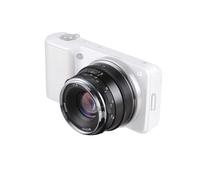 Lente Principal MF de Enfoque Manual de 35mm F 1,6 for cámara sin Espejo For Sony E-Mount A6500 A6000 A5100 A5000 NEX765 F3K 5KNACTR A7 SR II(Black)