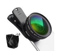 Lente Profesional para Teléfono Móvil Zunetsutock - Lente Macro HD Y Gran Angular para Teléfono | Accesorio Fotográfico Universal 0.45X 15X para Tomas De Selfies En Vídeo Nítidas Paisajes Detalles De