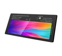 Lente solar de atenuación automática para gafas de soldadura con 3 niveles de oscuridad ajustables y tecnología de respuesta rápida (color verdadero)