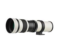Lente Súper Teleobjetivo con Zoom Manual de 420-800 Mm F/8.3-16 + Montura en T para G9 GH5 II GX7 GX8 GX9 GX850 G90 G91 G95 G100, E-M1 E-M5 E-M10 I II III E-PM2 E-PM1 Pen -F