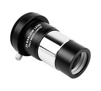 Lente Telescope, 1,25 pulgadas Fully Coated, Thread Camera Connect Telescope, 1,25 pulgadas, 2X Magnification Astronómical Eyepiece, High-Power Barlow Lens for Telescopes,
