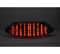 Lente transparente motocicleta LED Faros traseros para luz trasera de freno con integrado Turn Signal Lamp Indicadores para Honda 02 - 07 599, 919, 03 - 06 CB600 HORNET, CB900 Hornet