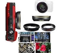 Lente ultra gran angular HD 32K + lente macro para Olympus Tough TG7