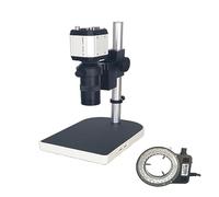 Lente Zoom 130X, Lupa, Microscopio Digital, cámara VGA, USB, CVBS, TV, reparación de teléfonos móviles industriales, Herramientas de Soldadura Claro y Suave(Microscope Set)