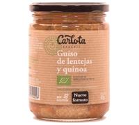 Lentejas Guisadas con Quinoa | BIO | 425 gr | Carlota Organic | Pack 2