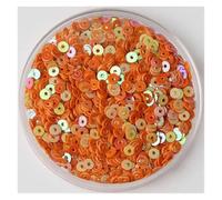 Lentejuelas de plástico 4 mm 5 6 plano redondo PVC lentejuelas sueltas Paillette costura artesanal(Color 6,5mm 1000pcs 10g)