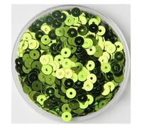 Lentejuelas de plástico 4 mm 5 6 plano redondo PVC lentejuelas sueltas Paillette costura artesanal(Color 16,3.0mm 3000pcs 10g)