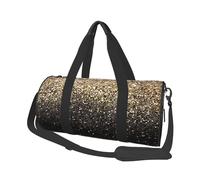 Lentejuelas Doradas Brillantes., Bolsa de Viaje de Gran Capacidad, Bolso Redondo, Bolsa de Viaje Deportiva, Bolsa de Mano, Bolsa de Fitness