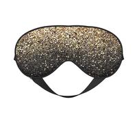 Lentejuelas doradas brillantes., Cubreojos completos Antifaz bloqueador de luz Antifaz para dormir Antifaz suave con los ojos vendados Noche