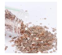 Lentejuelas Grandes 4000 Uds 10g 2mm lentejuelas sueltas redondas planas costura artesanía de boda, artes de uñas coloridas(Color 12)