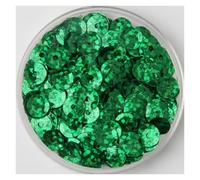 Lentejuelas Grandes 4mm/5mm/6mm/lentejuelas cóncavas redondas sueltas lentejuelas artesanías lentejuelas costura decoración de ropa(Color 6,5mm 20g)