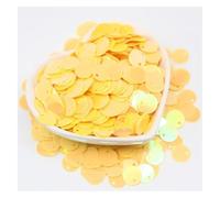 Lentejuelas Grandes Lentejuelas de 20g, 10/15/20/25/30mm, PVC, planas, redondas, sueltas, accesorios for manualidades de boda y costura(Color 15,25mm20gram120pcs)