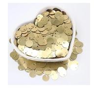 Lentejuelas Grandes Lentejuelas de 20g, 10/15/20/25/30mm, PVC, planas, redondas, sueltas, accesorios for manualidades de boda y costura(Color 10,25mm20gram120pcs)