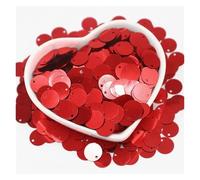 Lentejuelas Grandes Lentejuelas de 20g, 10/15/20/25/30mm, PVC, planas, redondas, sueltas, accesorios for manualidades de boda y costura(Color 8,10mm20gram500pcs)