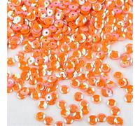 Lentejuelas Grandes Lentejuelas redondas de PVC multicolor de 5 mm (50 g) for mujer, ideales for coser vestidos de fiesta, bodas y bolsos. Material for manualidades y proyectos DIY.(Color-22)