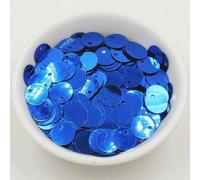 Lentejuelas para coser, Lentejuelas sueltas redondas planas grandes de 10 g y mm for decoración baile, manualidades hechas a mano for bodas, accesorios(Royal)