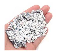 Lentejuelas Sueltas 20g Pure Color Sequin Flat Round 4mm Pvc Loose Sequins Crafts Paillette Sewing Clothes Decoration(Color 3)