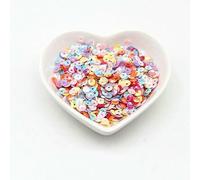 Lentejuelas sueltas cóncavas de 20 g, color 4,0 mm/5 mm, serie para bordado, costura a mano, manualidades de boda, accesorios de ropa, piezas de cuentas, mezcla AB, 20 g-5 mm, 2400 unidad