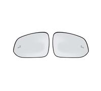 Lentes Compatible Con Toyota Para Highlander 2022 Espejos Retrovisores Lente Del Espejo Lateral Exterior De Cristal Calefacción Con Patrón De Luz Para Ángulo Muerto