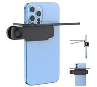 Lentes con efecto espejo, captura instantánea, kit de clip de reflejo de cámara para smartphone, ajustable HD Flip Mirror para fotografía de teléfono y viajes (negro)