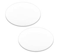 Lentes Cóncavas Dobles de Vidrio 10cm 300mm, 2 Piezas | Experimentos de Física, Enseñanza y Laboratorio, Alta Transmisión y Precisión Focal, Uso Óptico