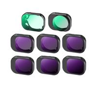Lentes Concept Drone compatibles con dji Mini 4 Pro UV CPL ND NDPL16 32 64 128 256 Black Mist 1/4 ND1000 Camera Set(8Pcs Set)