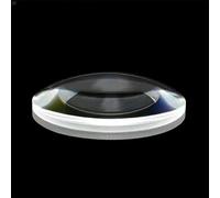 Lentes convexas Lente óptica de Vidrio Telescopio Microscopio Ocular D30mm F35/41.5/56/100mm Piezas para telescopio astronómico(D30mmF56mm)