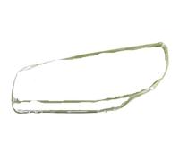 Lentes Cubierta Lente Faro Compatible Con Jac Heyue RS 2010 2011 2012 Cubierta Transparente Pantalla Lámpara Piezas Repuesto Automóvil Carcasa Faro Plexiglás(1PCS left side)